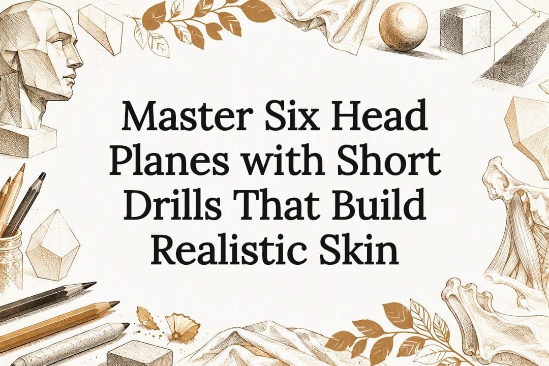 Master Six Head Planes with Short Drills That Build Realistic Skin